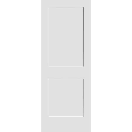 Trimlite 32" x 80" Primed 2-Panel Interior Shaker Slab Door 2868pri8402